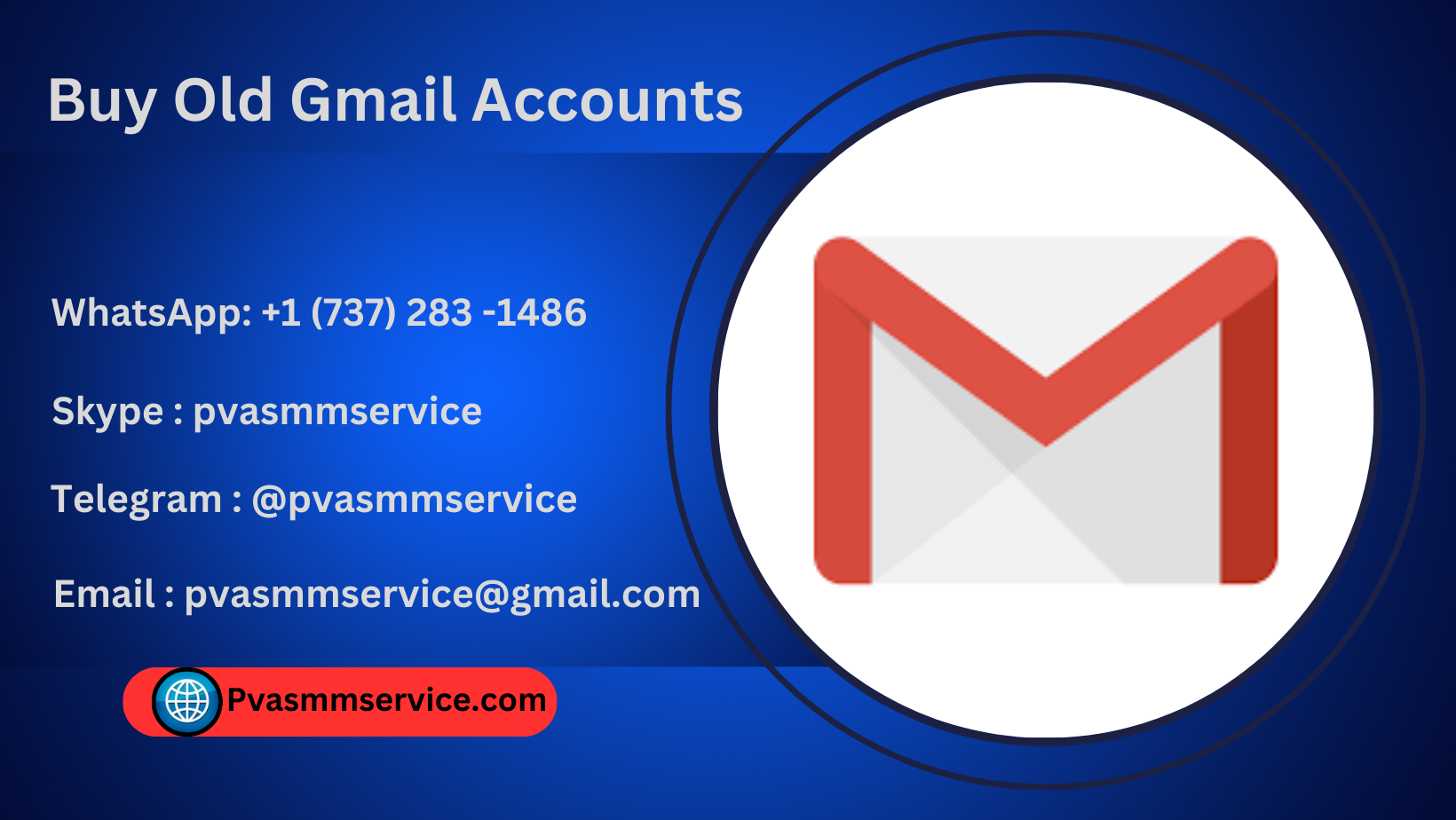 Buy Old Gmail Accounts 