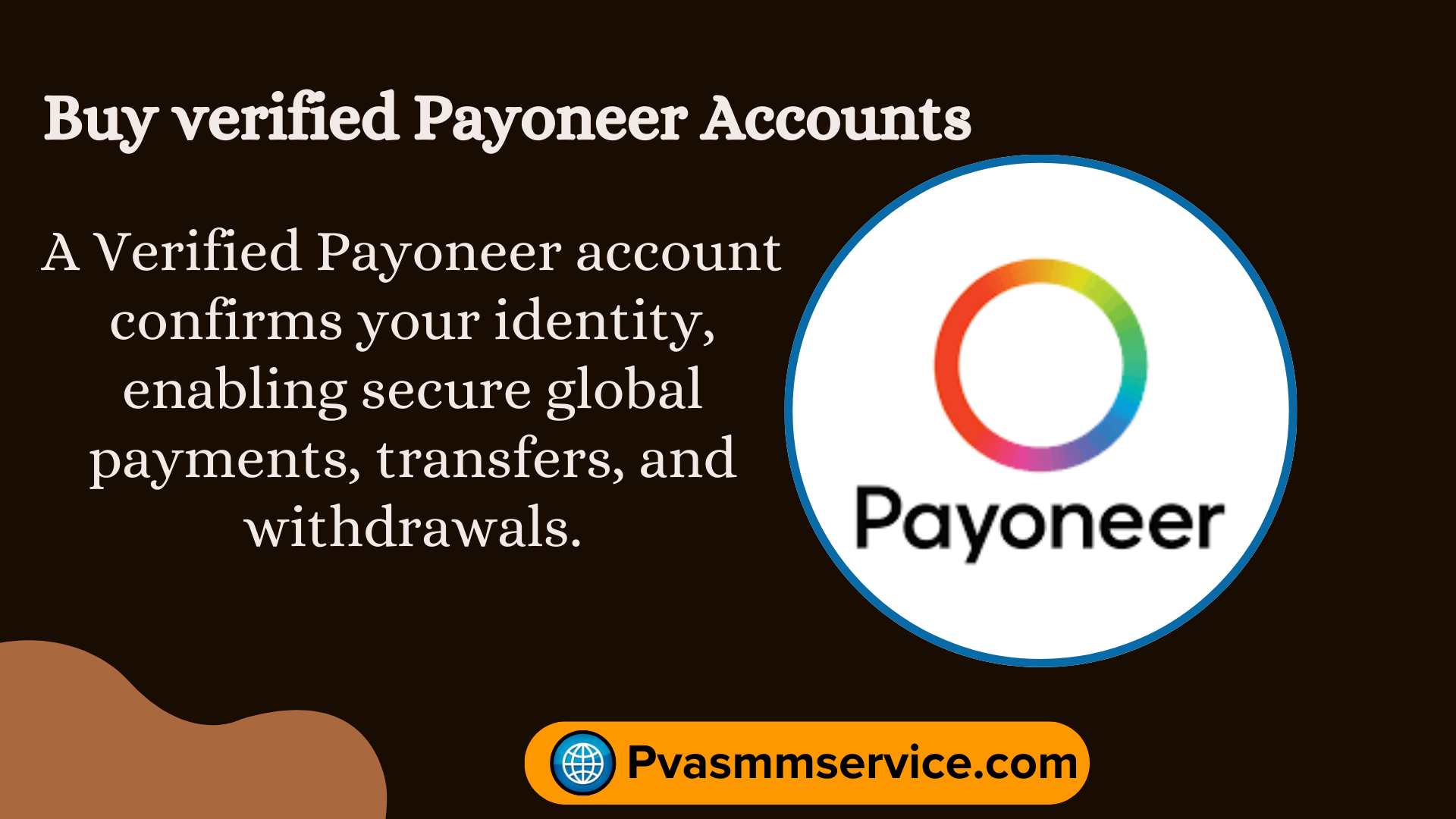 Buy verified Payoneer Accounts